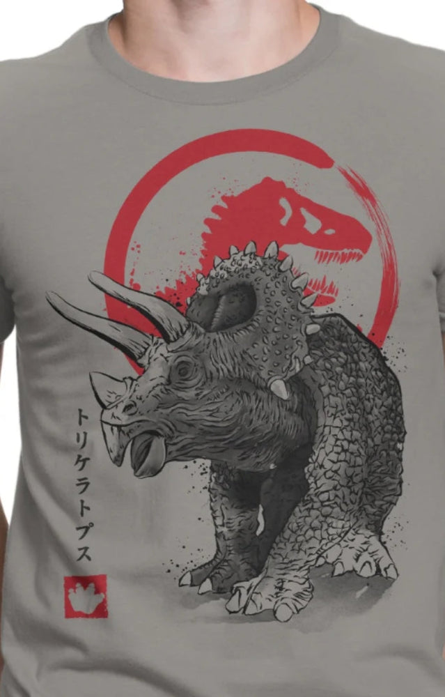 Triceratops Sumi-E - Men's Apparel (Online Order Only)