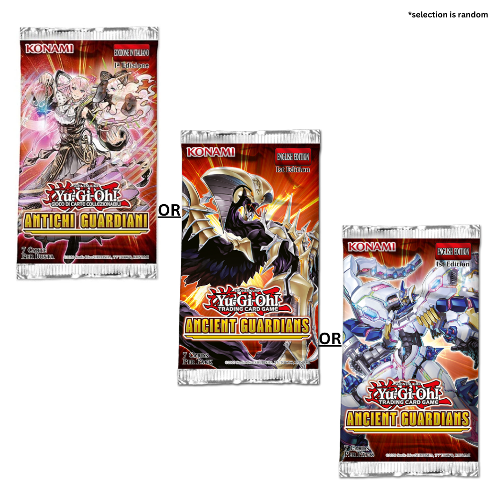 Yu-Gi-Oh! Trading Card Game: Ancient Guardians Booster Pack (7 Cards) (ONLINE ORDER ONLY)