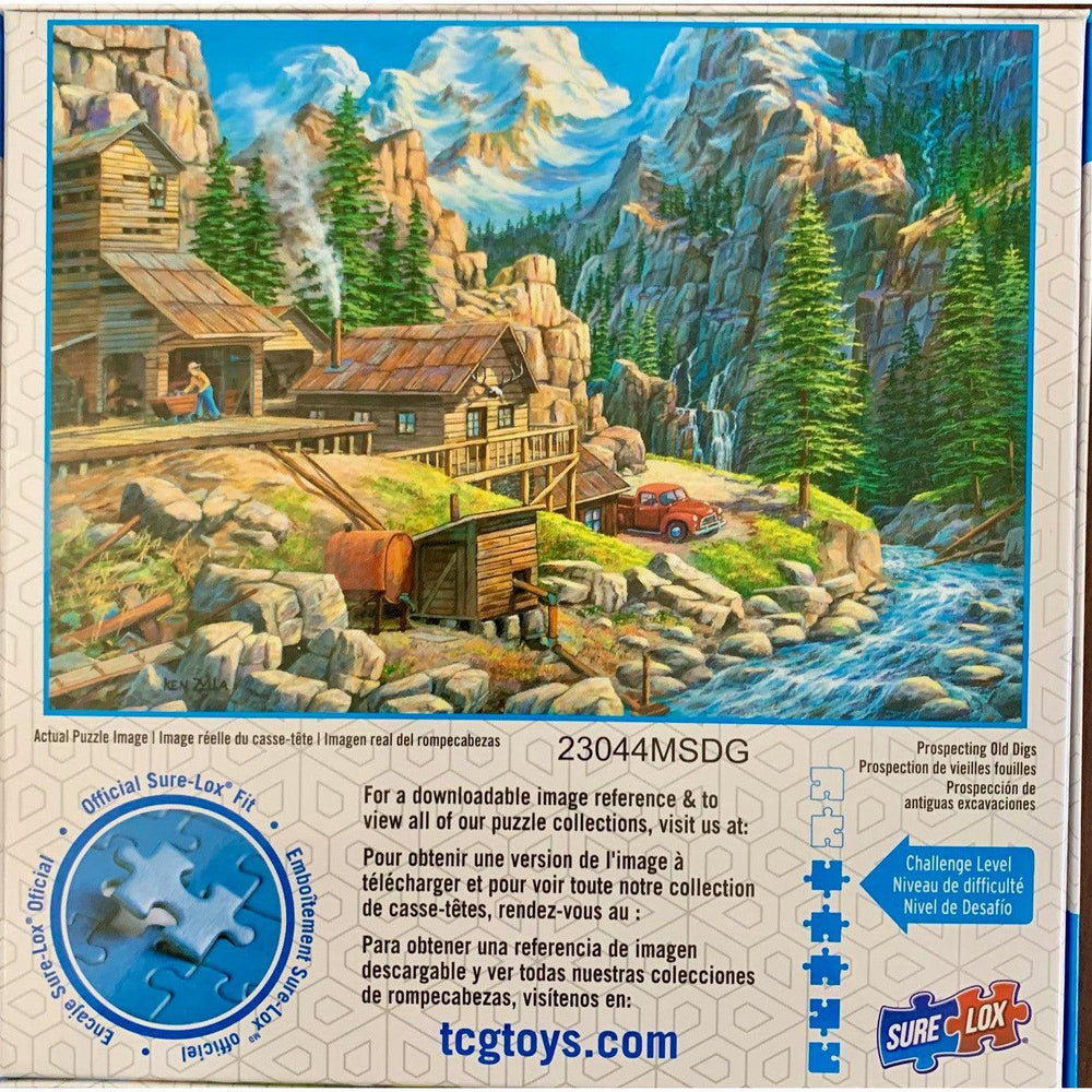 Prospecting Old Digs Nostalgia 1000 Piece Jigsaw Puzzle Sure Lox (ONLINE ORDER ONLY)