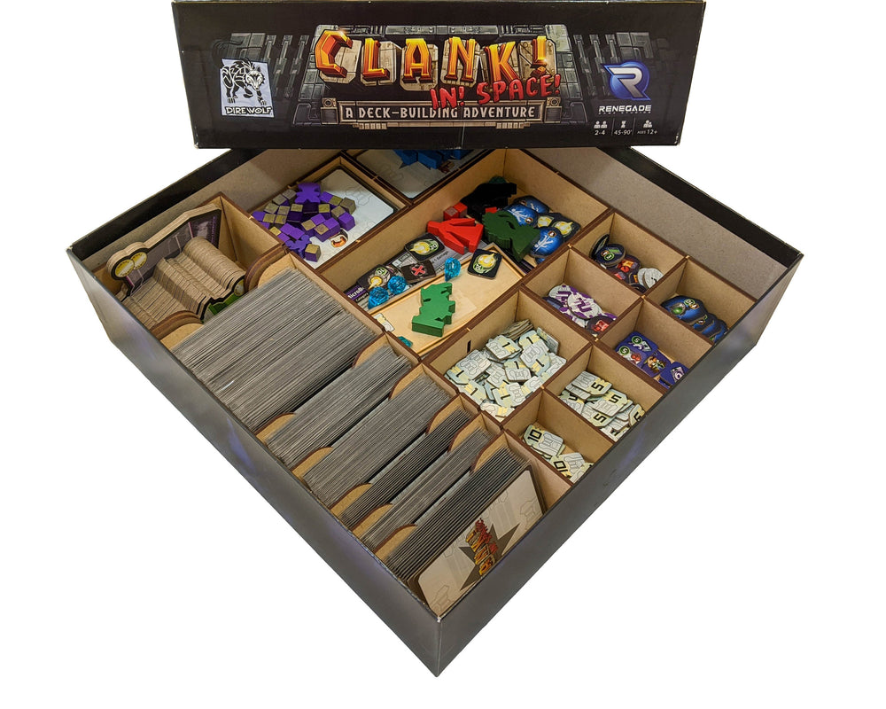 Clank! In! Space! Board Game Organizer Insert (ONLINE ORDER ONLY)
