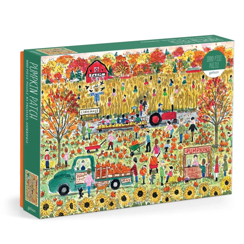 Pumpkin Patch 1000 Piece Jigsaw Puzzle Galison (ONLINE ORDER ONLY)