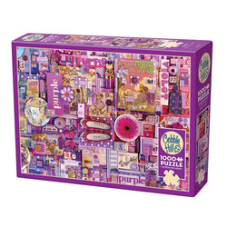 Purple 1000 Piece Jigsaw Puzzle Cobble Hill (ONLINE ORDER ONLY)