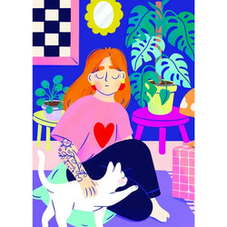 Purr 99 Piece Mini Jigsaw Puzzle Puzzledly