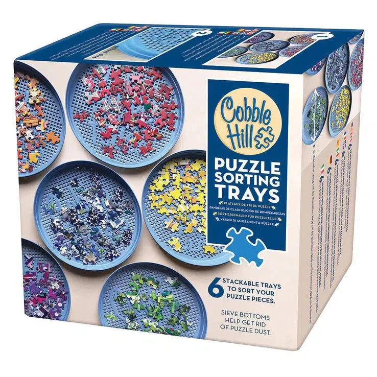 Puzzle Sorting Trays (6) Cobble Hill (ONLINE ORDER ONLY)