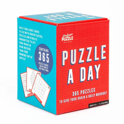 Puzzle a Day - 365 Puzzles Give You Brain a Daily Workout - Professor Puzzle