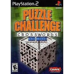 Puzzle Challenge Crosswords And More - PlayStation 2 (LOOSE) (Online Order Only)
