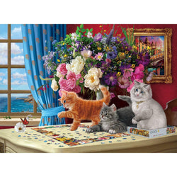 Puzzling Cats 1000 Piece Jigsaw Puzzle Eurographics (ONLINE ORDER ONLY)