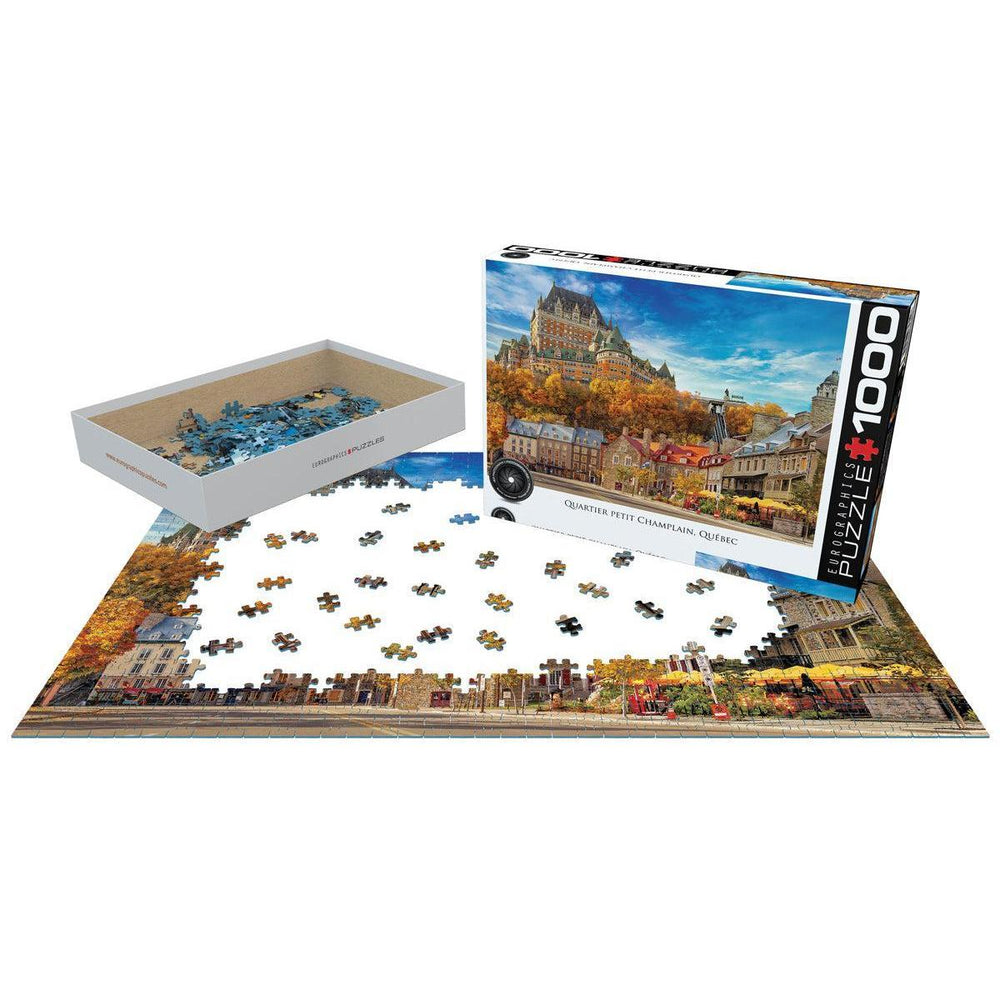 Quartier Petit Champlain Quebec 1000 Piece Jigsaw Puzzle Eurographics (ONLINE ORDER ONLY)