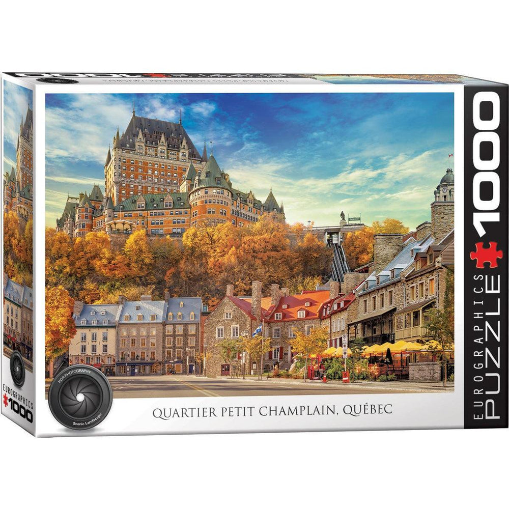 Quartier Petit Champlain Quebec 1000 Piece Jigsaw Puzzle Eurographics (ONLINE ORDER ONLY)