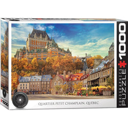 Quartier Petit Champlain Quebec 1000 Piece Jigsaw Puzzle Eurographics (ONLINE ORDER ONLY)