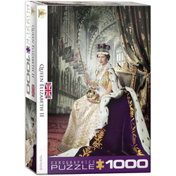 Queen Elizabeth II 1000 Piece Jigsaw Puzzle Eurographics (ONLINE ORDER ONLY)