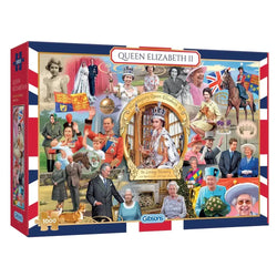 Queen Elizabeth II 1000 Piece Jigsaw Puzzle Gibsons (ONLINE ORDER ONLY)