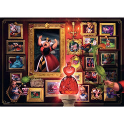 Queen of Hearts "Disney Villainous" 1000 Piece Jigsaw Puzzle Ravensburger (ONLINE ORDER ONLY)