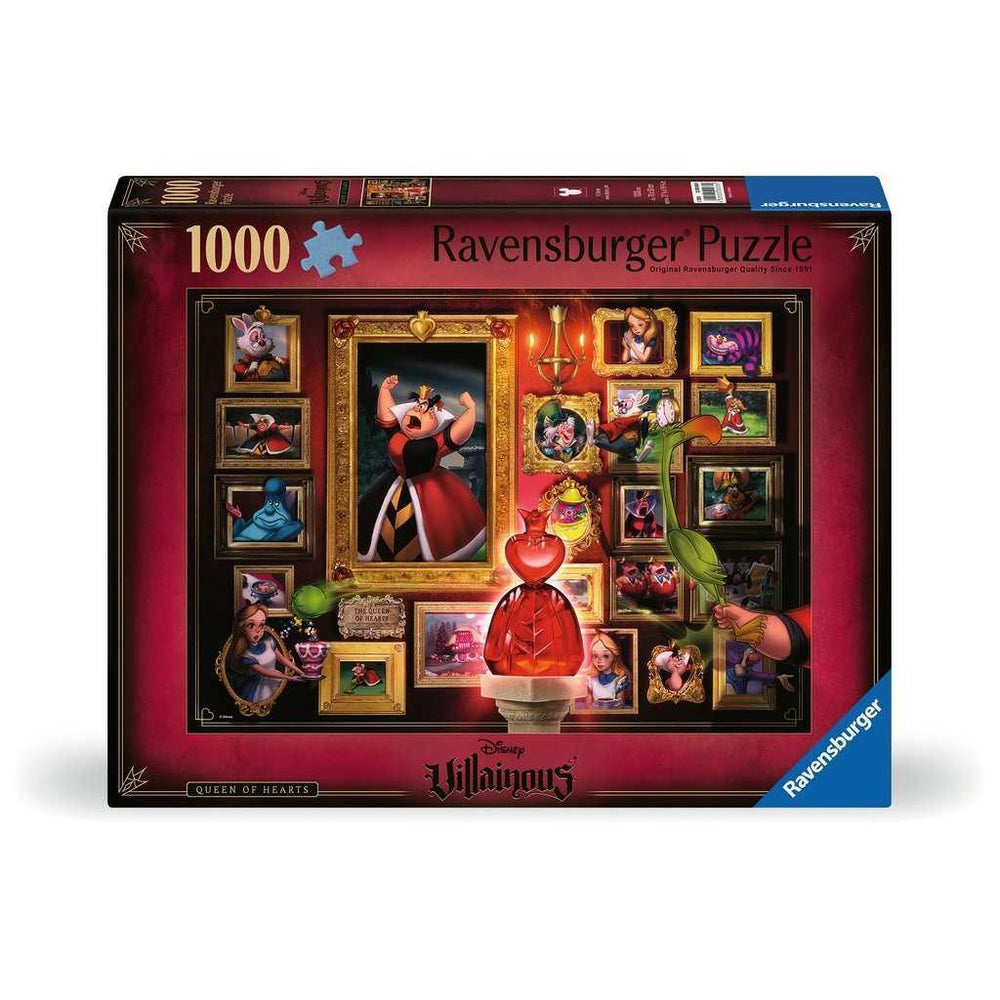 Queen of Hearts "Disney Villainous" 1000 Piece Jigsaw Puzzle Ravensburger (ONLINE ORDER ONLY)