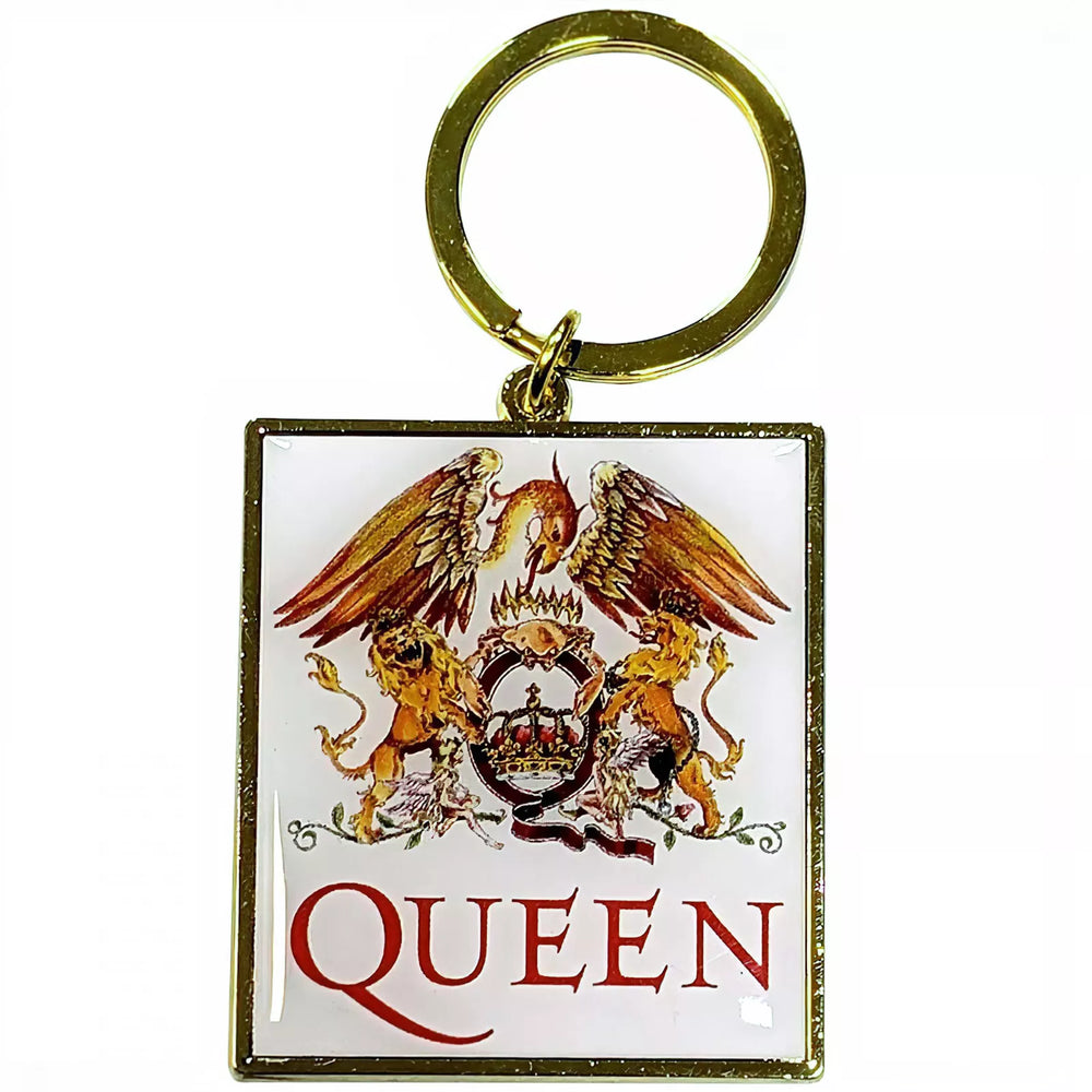 Queen Classic Crest Band Logo Keychain (ONLINE ORDER ONLY)