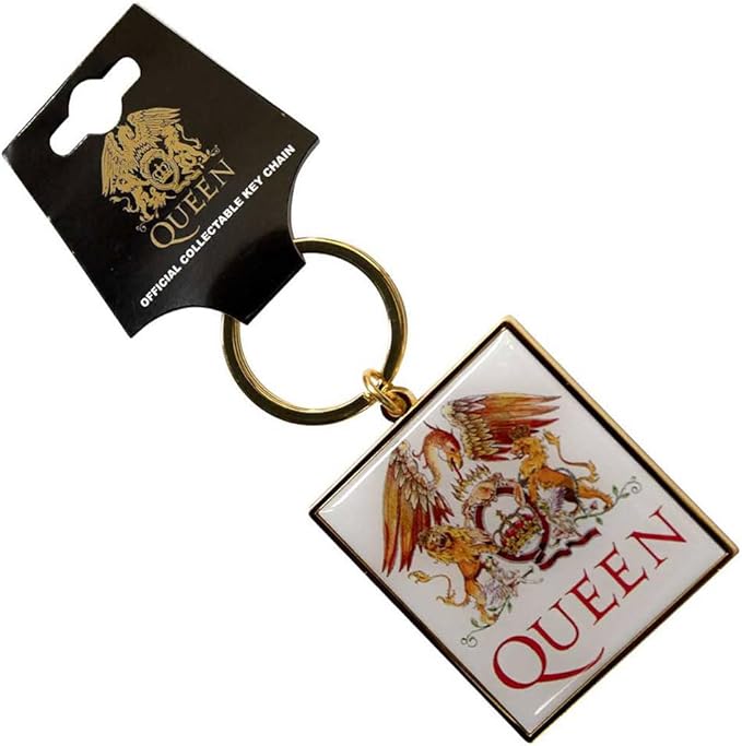 Queen Classic Crest Band Logo Keychain (ONLINE ORDER ONLY)