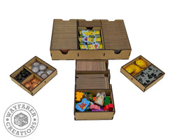 Queendomino Board Game Organizer Insert (ONLINE ORDER ONLY)