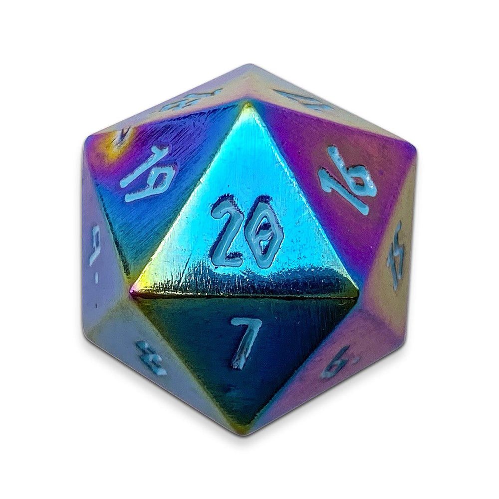 Queens Treasure Metal Countdown Dice 25mm (ONLINE ORDER ONLY)