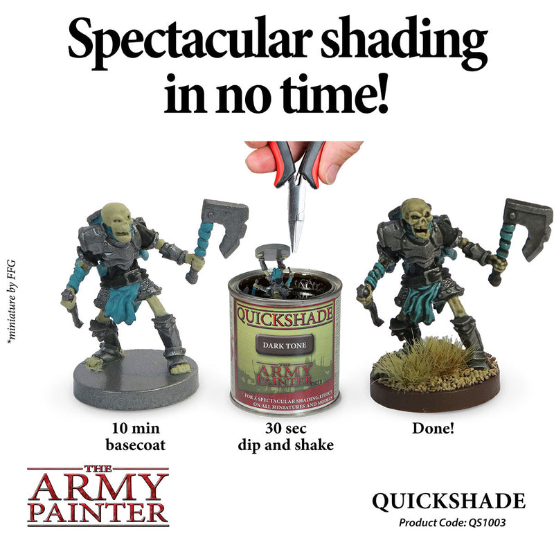 Army Painter Quickshade Dip: Dark Tone (ONLINE ORDER ONLY)