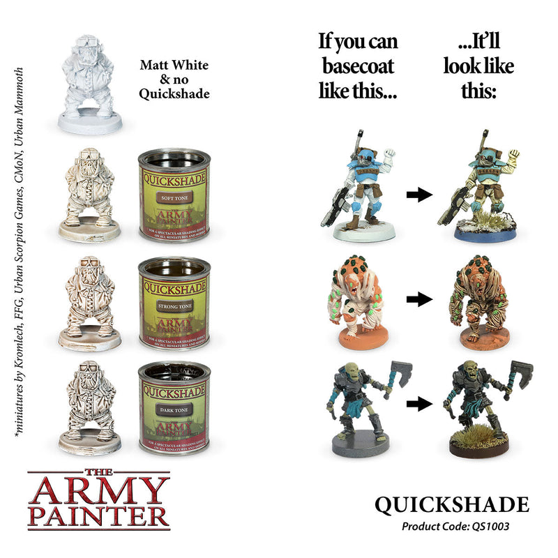 Army Painter Quickshade Dip: Dark Tone (ONLINE ORDER ONLY)