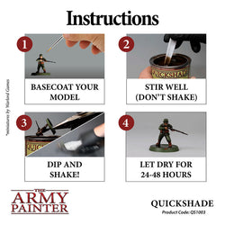 Army Painter Quickshade Dip: Dark Tone (ONLINE ORDER ONLY)