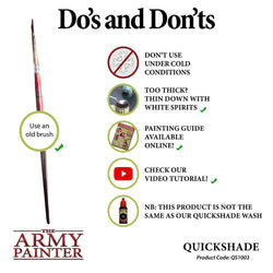 Army Painter Quickshade Dip: Dark Tone (ONLINE ORDER ONLY)