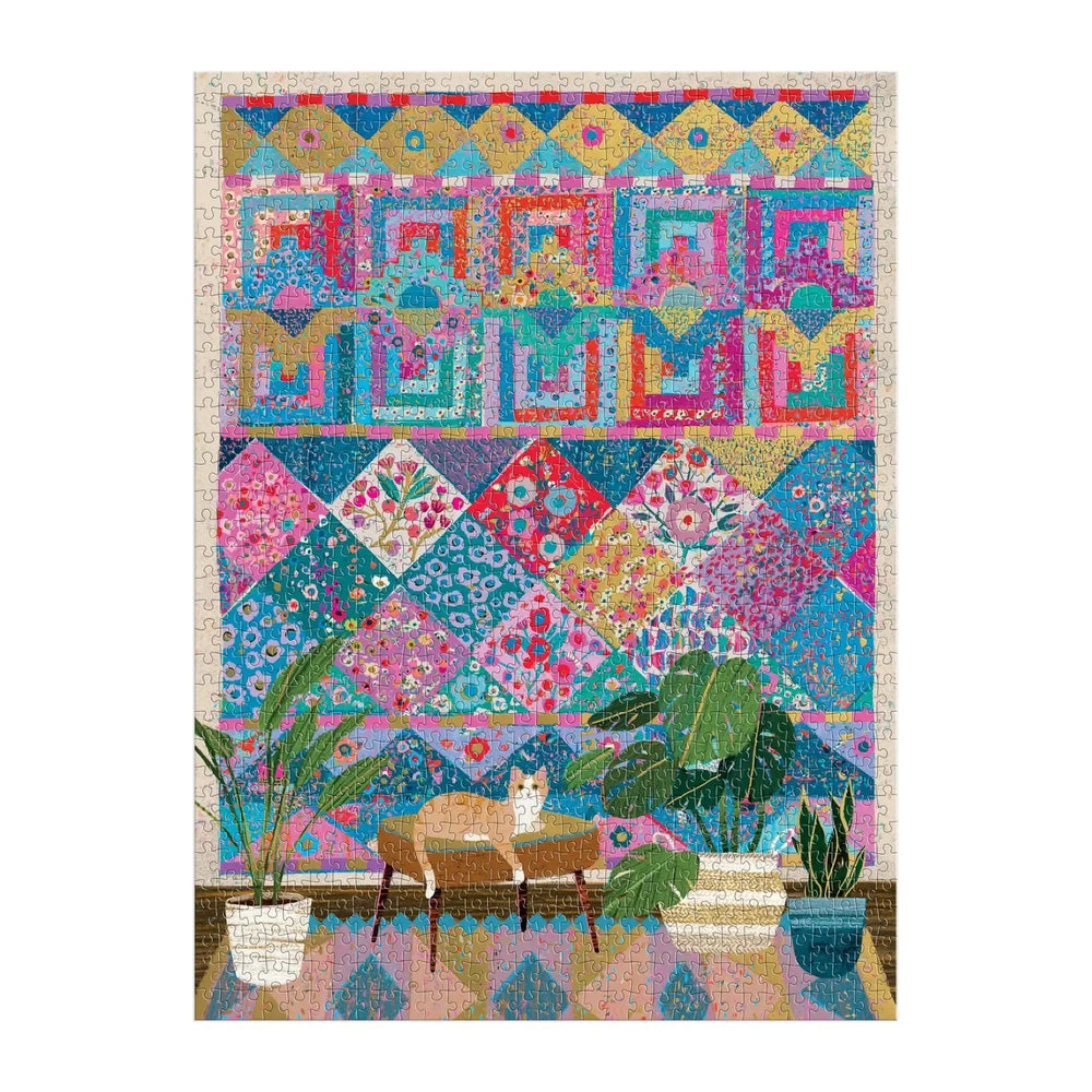 Quilter's Corner 1000 Piece Jigsaw Puzzle Galison (ONLINE ORDER ONLY)