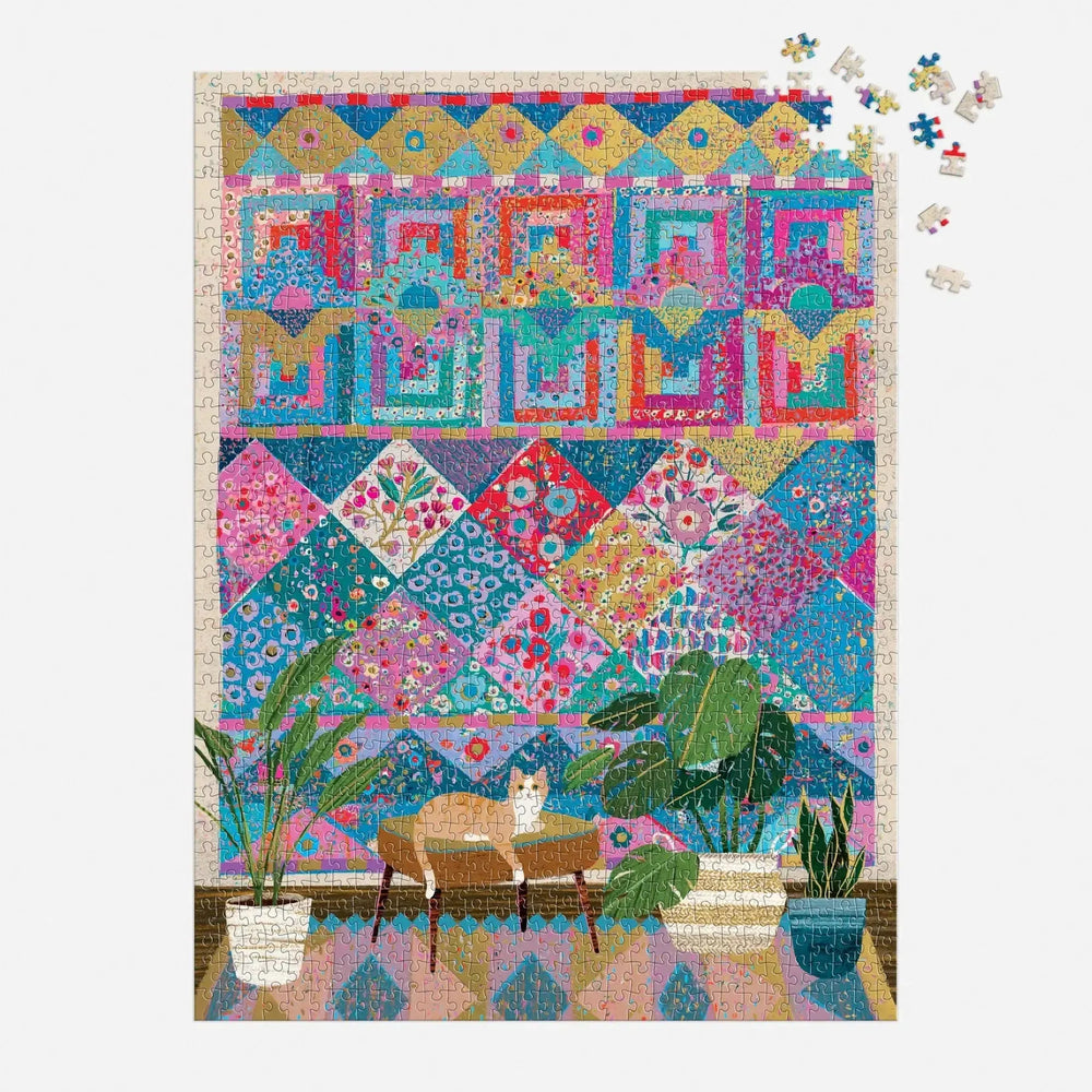 Quilter's Corner 1000 Piece Jigsaw Puzzle Galison (ONLINE ORDER ONLY)