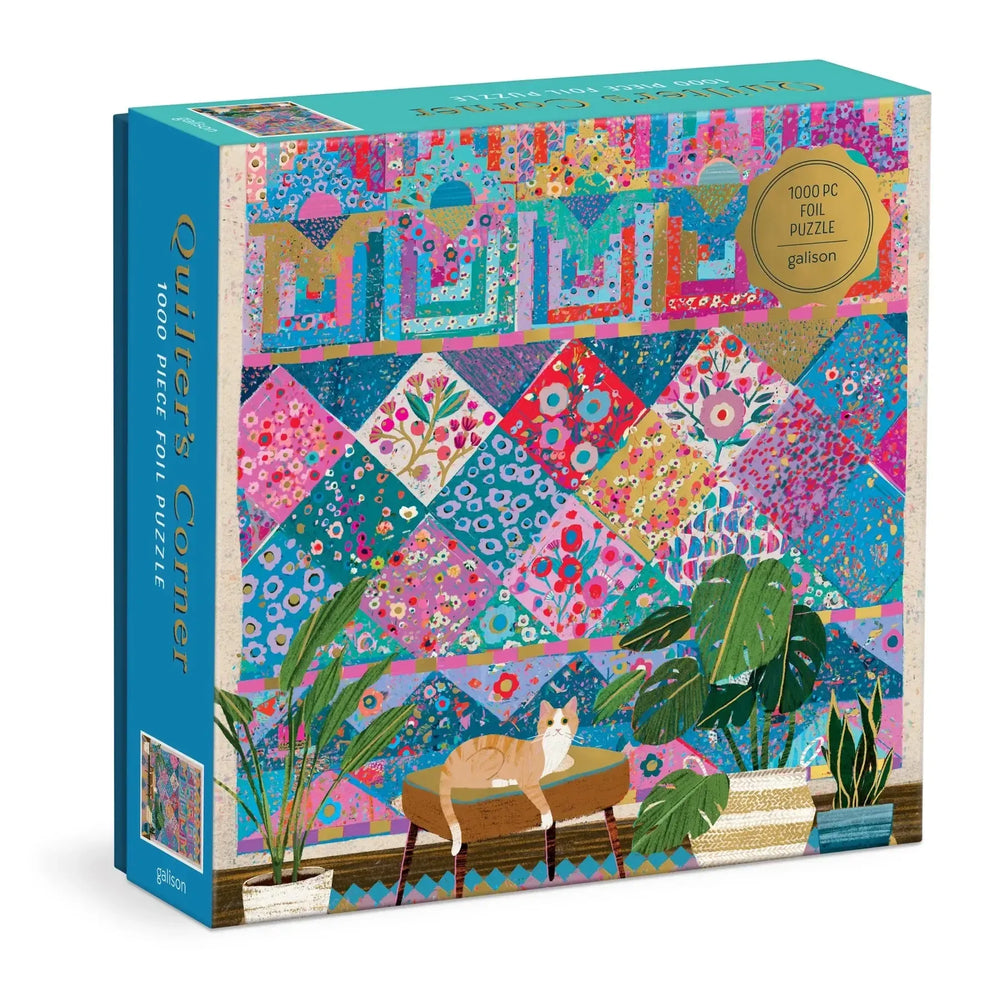 Quilter's Corner 1000 Piece Jigsaw Puzzle Galison (ONLINE ORDER ONLY)