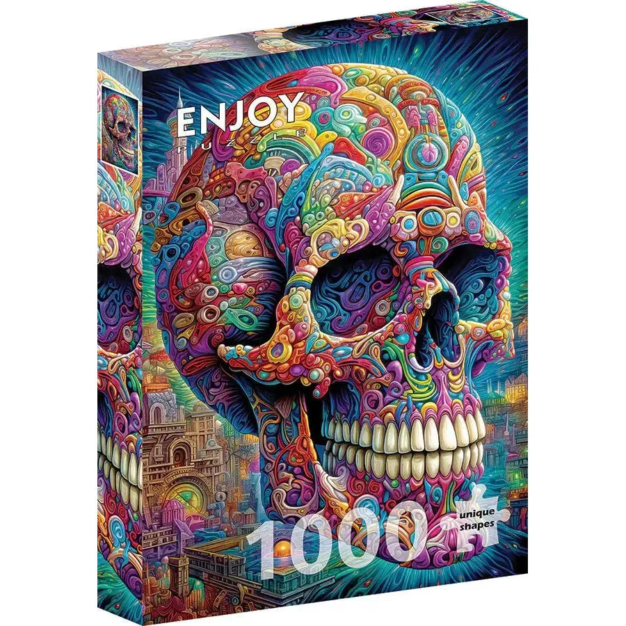 Quirky Skull 1000 Piece Jigsaw Puzzle Enjoy (ONLINE ORDER ONLY)