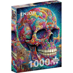 Quirky Skull 1000 Piece Jigsaw Puzzle Enjoy (ONLINE ORDER ONLY)