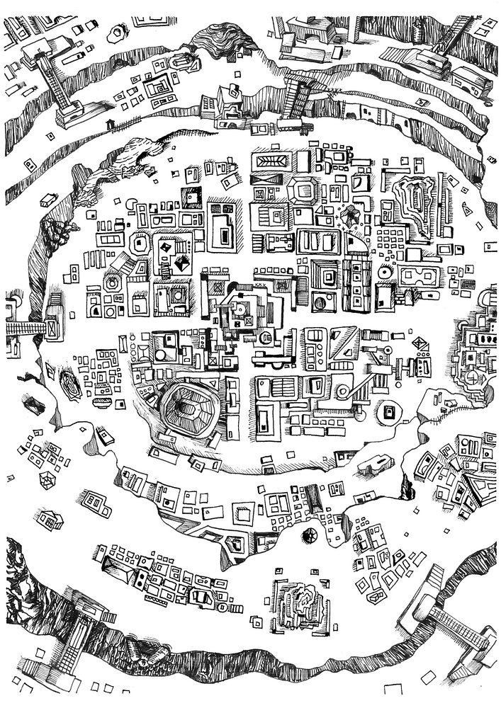 Beak, Feather, & Bone - Roleplaying Map-Labeling Game (Online Order Only)