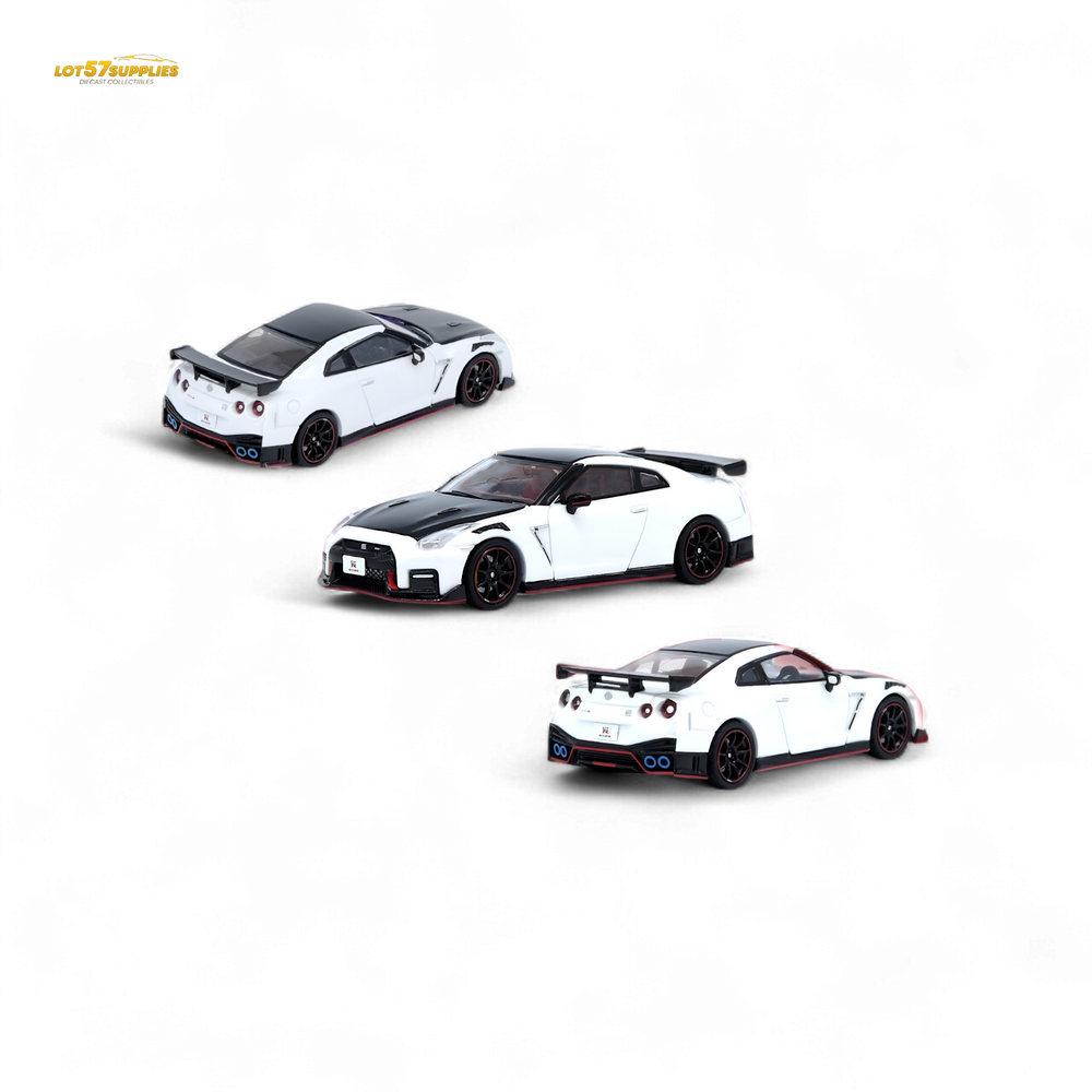 INNO64 Nissan GT-R R35 NISMO White 1:64