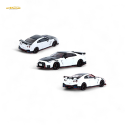 INNO64 Nissan GT-R R35 NISMO White 1:64