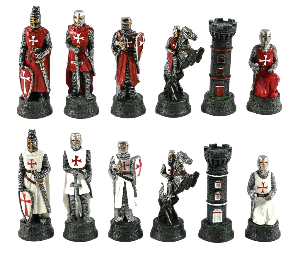 Chess Pieces - Resin - Crusade IV (ONLINE ORDER ONLY)