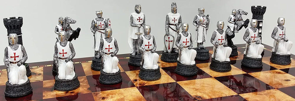 Chess Pieces - Resin - Crusade IV (ONLINE ORDER ONLY)