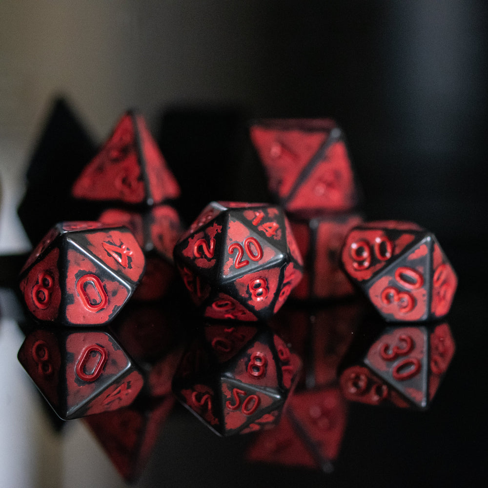 Radiation Acrylic Dice Set (ONLINE ORDER ONLY)