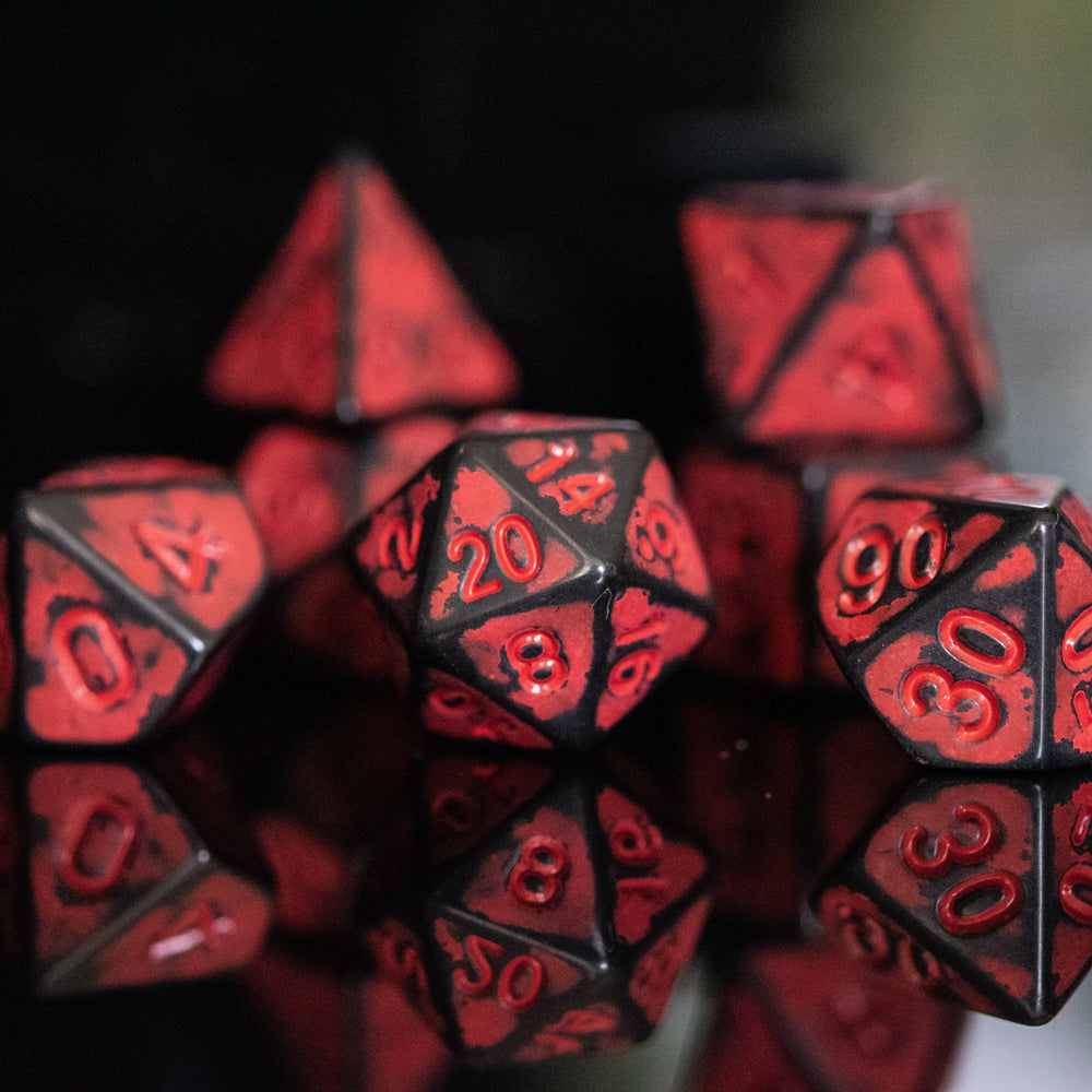 Radiation Acrylic Dice Set (ONLINE ORDER ONLY)