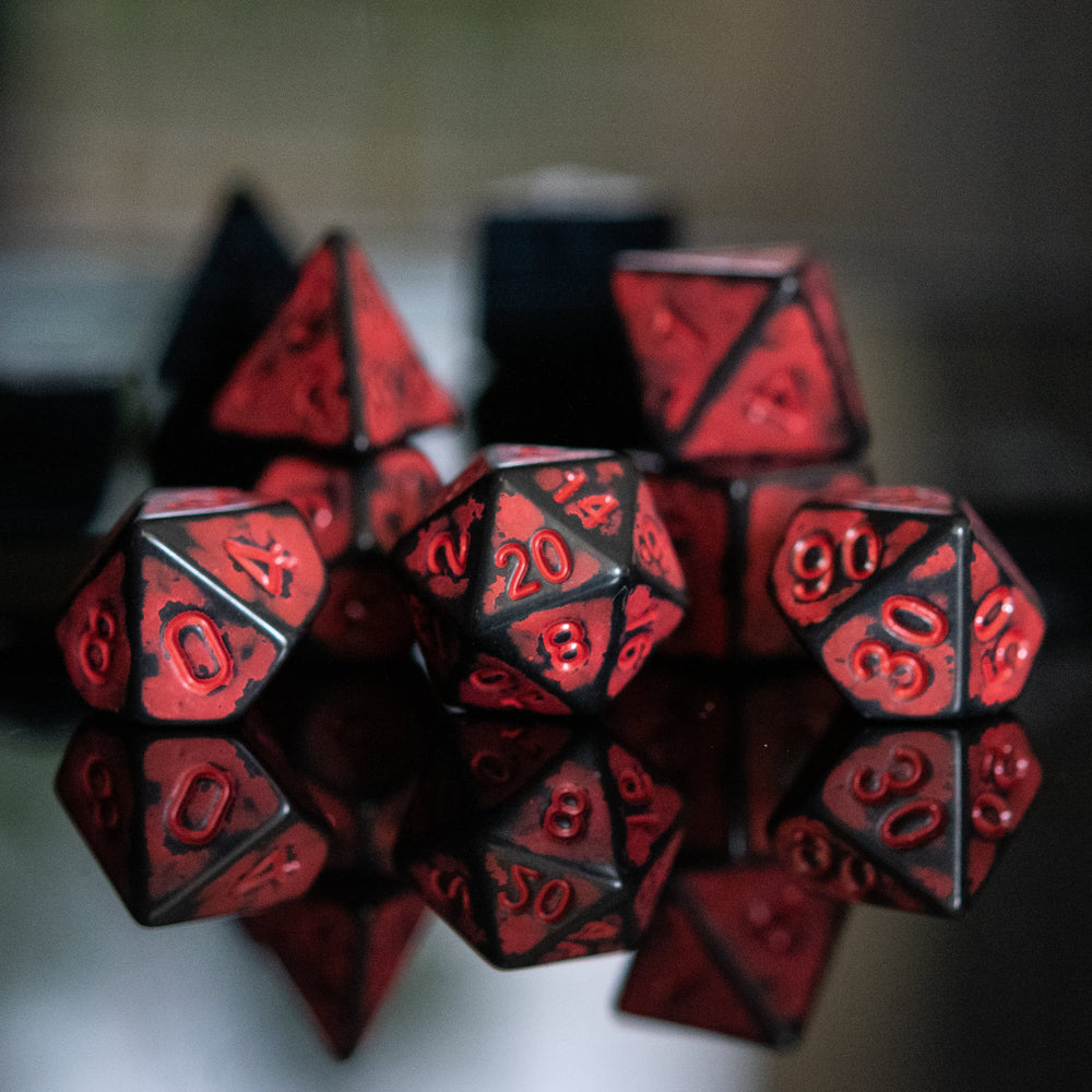 Radiation Acrylic Dice Set (ONLINE ORDER ONLY)