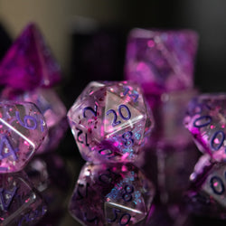 Rave Acrylic Dice Set (ONLINE ORDER ONLY)