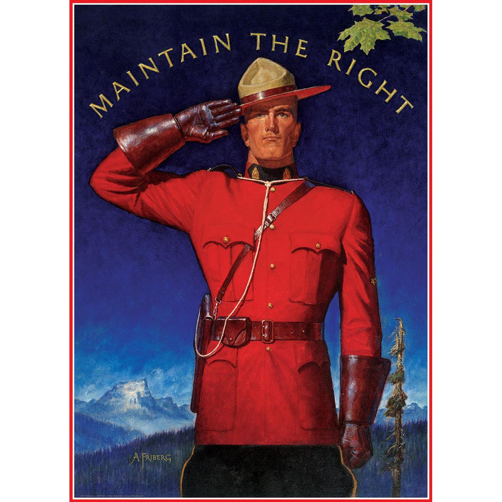 RCMP Maintain the Right 1000 Piece Jigsaw Puzzle Eurographics (ONLINE ORDER ONLY)