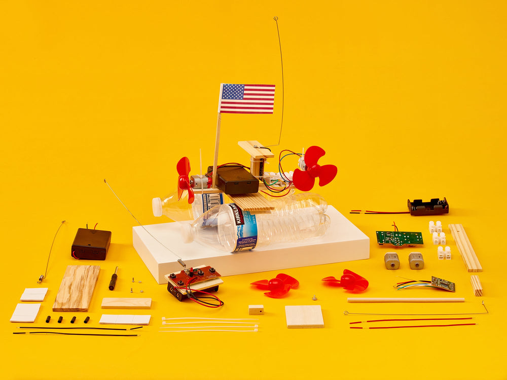 RC Propeller Boat DIY Kit, Educational STEM Toy (ONLINE ORDER ONLY)