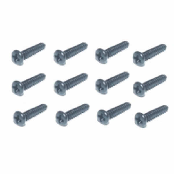 REDS065PA Round Cap Head Screws 2.5x12mm Redcat Racing (ONLINE ORDER ONLY)