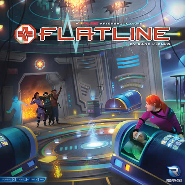 REN0565 Flatline A FUSE Aftershock Board Game (ONLINE ORDER ONLY)