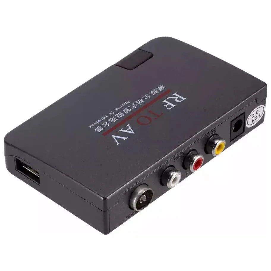 RF to AV Analog TV Receiver Converter Modulator Power Adapter w/AV Cable (Online Order Only)