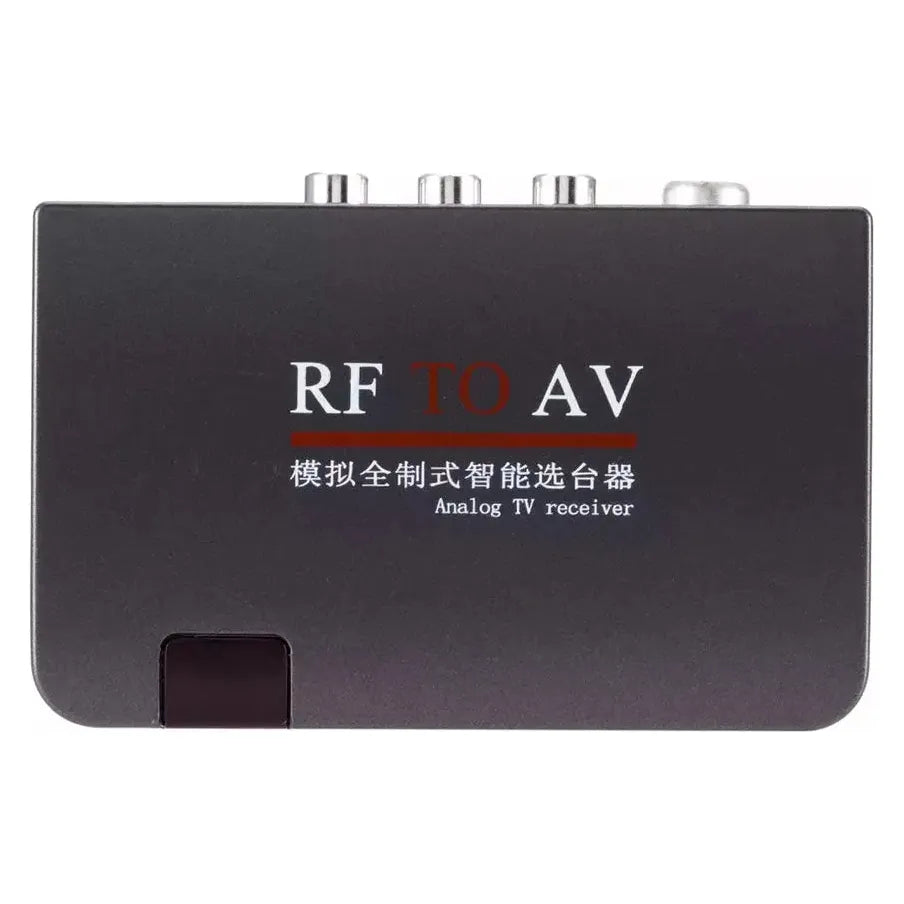 RF to AV Analog TV Receiver Converter Modulator Power Adapter w/AV Cable (Online Order Only)
