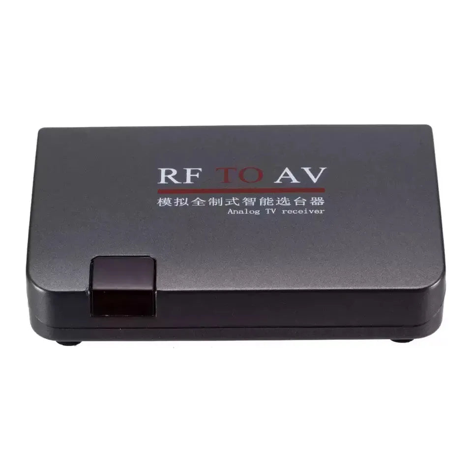 RF to AV Analog TV Receiver Converter Modulator Power Adapter w/AV Cable (Online Order Only)