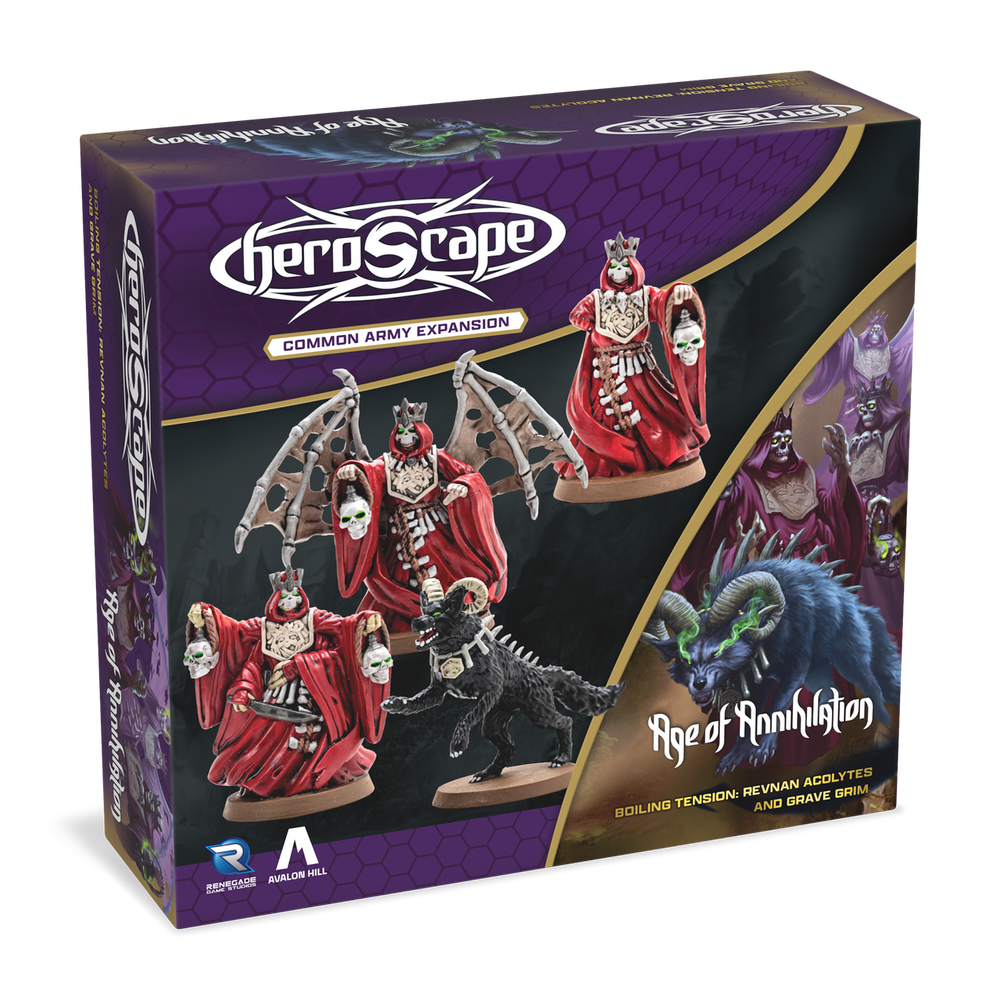 Heroscape: Revnan Acolytes & Grave Grim Common Army Expansion (ONLINE ORDER ONLY)