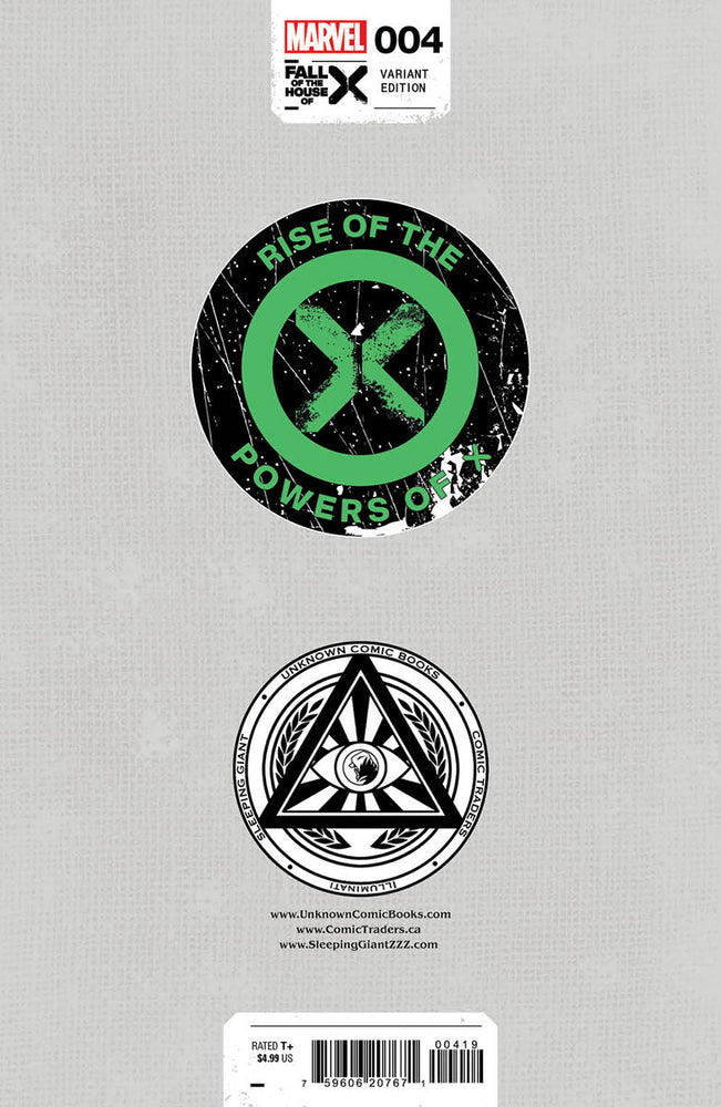 Rise Of The Powers Of X #4 Unknown Comics Kaare Andrews Exclusive Virgin Var [Fhx] (04/24/2024) (Online Only)