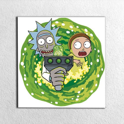 Rick & Morty - Paint By Numbers Kit (ONLINE ORDER ONLY)